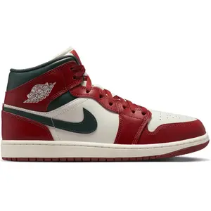 Jordan Air 1 Mid Homme blanc Taille 41 Chaussures pas cher