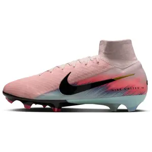 Crampons de foot montants pour terrain sec Nike United Mercurial Super...
