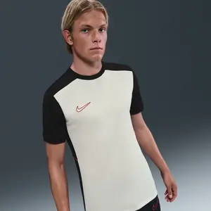 Haut de foot à manches courtes Dri-FIT Nike Academy pour homme - Blanc...Vendu paramazon