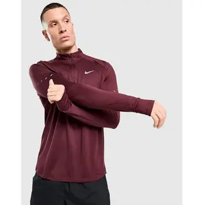Nike Haut à fermeture éclair 1/4 Stride - Rouge, Rouge XXL pas cher