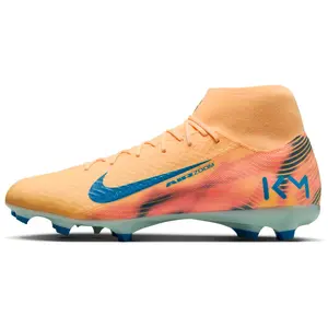 Comparateur de prix : Chaussure de foot montante à crampons Nike Mercurial Superfly 10 Academy « Kylian Mbappé » - Orange 40.5 FQ8293-801