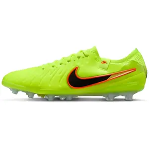 Crampons de foot à coupe basse pour terrain synthétique Nike Tiempo Legend 10 Elite - Jaune 42 DV4330-701 pas cher