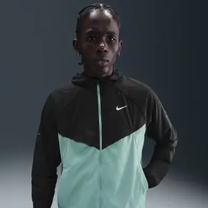 Nike Stride Jacket Veste running Hommes-noir, turquoise, Taille XXL pas cher