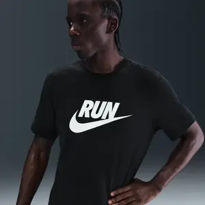 Nike Dri-Fit Tee Run Swoosh pas cher