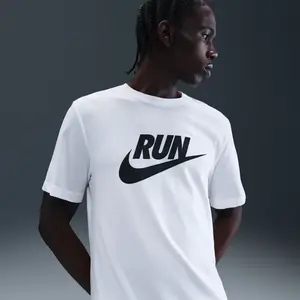 Nike Dri-Fit Tee Run Swoosh pas cher