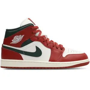 Air Jordan 1 Mid Se Blanc/rouge pas cher