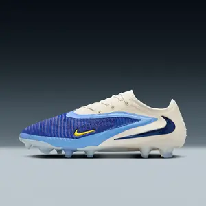 Crampons de foot Nike Phantom 6 Low Elite pour terrain sec - Bleu 37.5...Vendu paramazon