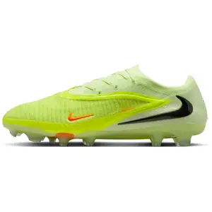 Crampons de foot Nike Phantom 6 Low Elite pour terrain sec - Orange 41... pas cher