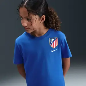 T-shirt Nike Football Atlético Madrid pour ado - Bleu L IH2119-480 pas cher