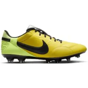 Chaussure de foot à crampons basse FG Nike Premier 3 - Jaune 42.5 HM0265-700 pas cher