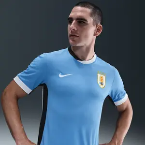 Nike Maillot Domicile Uruguay 2025/26 Bleu M IM8589-412