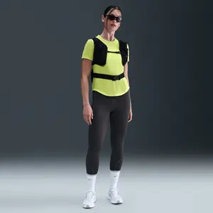 Nike Tempo 7/8 vêtement running femme Marron S pas cher