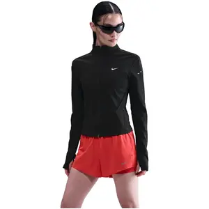 Comparateur de prix : Nike Swift Half-Zip Maillot De Course Femmes - Noir , Argent, Taille L