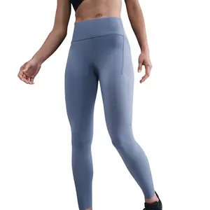Nike Swift Collant de course Femmes - bleu gris, argent, Taille L pas cher