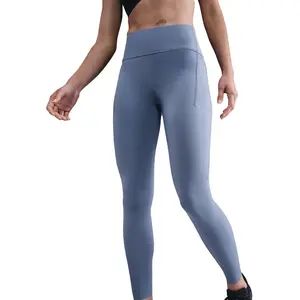 Nike Swift Collant de course Femmes - bleu gris, argent, Taille XL pas cher