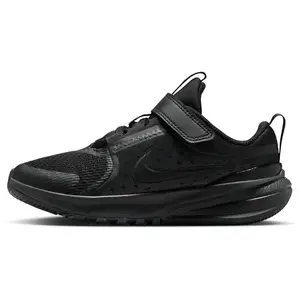 Nike Star Runner 5 PS Chaussures À LAQUETS, Noir Anthracite, 34 EU pas cher