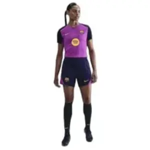 Haut de foot à manches courtes Nike Dri-FIT FC Barcelona Strike pour f... pas cher