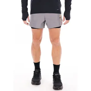 Nike Reflect 2 en 1 vêtement running homme Gris/argent L pas cher
