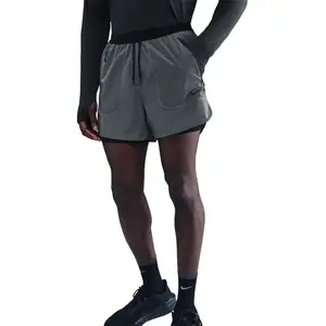 Nike Reflect 2 en 1 vêtement running homme Gris/argent M