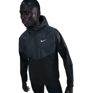 Comparateur de prix : Nike Miler Veste running Hommes - noir, anthracite, Taille XL