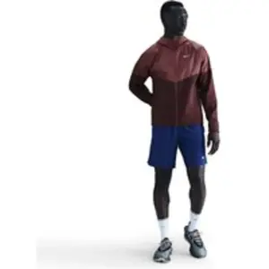 Nike Miler Veste running Hommes - rouge foncé, bronze, Taille XL pas cher