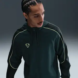 Nike Veste déperlante Academy tissée - Vert, Vert L pas cher