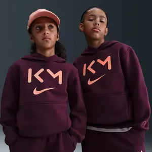 Sweat à capuche de football Nike Dri-FIT Kylian Mbappé Club Fleece pou... pas cher