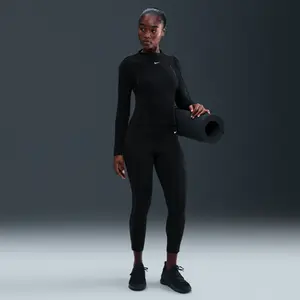 Nike Training One Velvet Leggings - Noir, Noir M pas cher