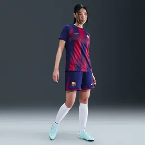 Nike Short Domicile femme FC Barcelone 2025/26 Bleu L HJ5210-455 pas cher