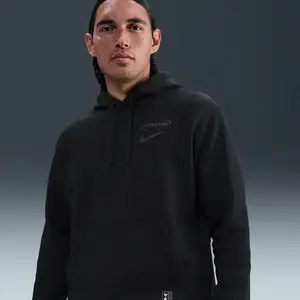 Sweat à capuche Nike Football Tottenham Hotspur Club pour homme - Noir... pas cher