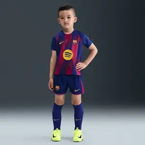 Comparateur de prix : Nike Mini-kit Domicile enfant FC Barcelone 2025/26 Bleu 4/5 ans HJ5619-456