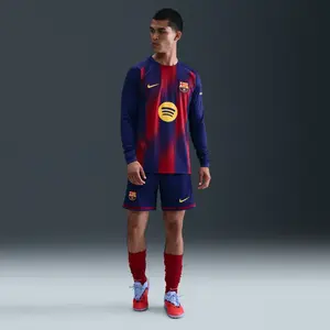 Nike FC Barcelona 2025/26 Home Shorts - Blue, Blue XL pas cher