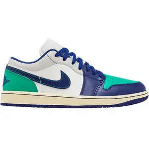 Chaussure Air Jordan 1 Low pour Homme - Blanc 45.5 553558-147 pas cher