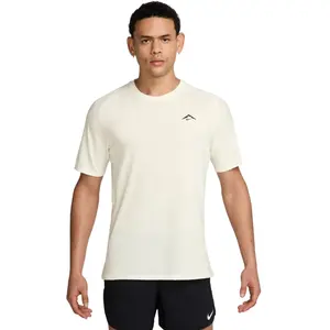 Maillot manches courtes nike solar chase beige homme pas cher