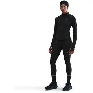 Haut d'entraînement femme Nike Tempo Swoosh Run Noir M HV2842-010 pas cher