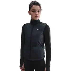Nike Swift Gilets de course Femmes - noir, argent, Taille M pas cher