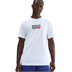 Nike Dri-Fit vêtement running homme Blanc XXL pas cher