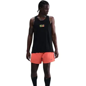 Nike Stride City Marathon Berlin vêtement running homme Noir M pas cher