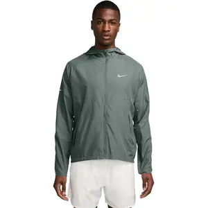 Veste de running déperlante Nike Miler pour homme - Gris S DD4746-364