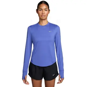 Nike Swift Dri-Fit UV Langarm Crewshirt pas cher