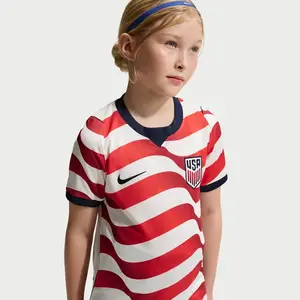 Nike Maillot domicile USA 2026 Junior - Blanc, Blanc 10-12Y pas cher