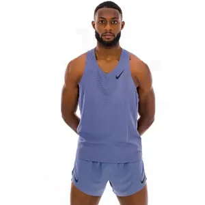Nike ADV AeroSwift vêtement running homme Bleu S pas cher