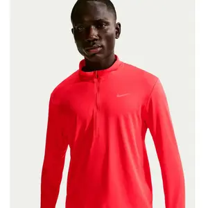Haut de running à demi-zip Dri-FIT Nike Pacer pour homme - Rouge XL FQ...Vendu parrunning-point