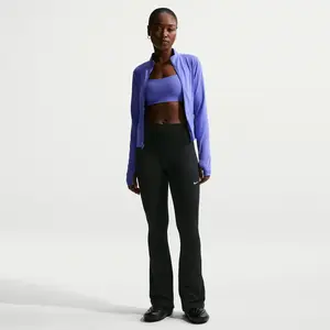 Legging évasé taille haute Nike One pour femme - Noir XXS IB9135-010 pas cher