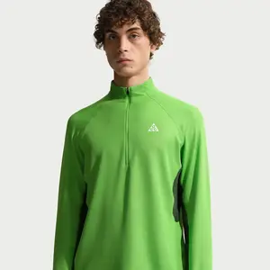 Haut de trail homme 1/4 zip Dri-FIT Nike ACG - Vert XS IO9669-307 pas cher