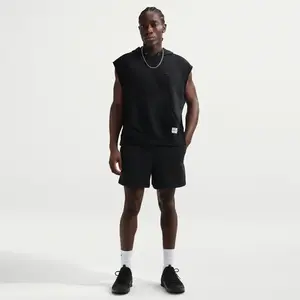 Short de training en maille Nike N.A.C. Dri-FIT 13 cm pour homme - Noi... pas cher