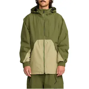 Volcom - Veste de snowboard en GORE-TEX ePE - Longo Gore-Tex Jacket Dark Olive pour Homme - Taille M - VertVendu parblue-tomato