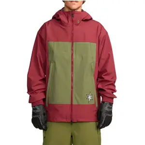 Volcom Arthur 3L Veste rouge L pas cher