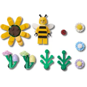 LEGO Crocs X LEGO® Collection Lot de 10 clips - Jardin d'été 5010347 pas cher