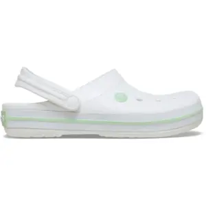 Crocs Crocband Sabots Unisex White/Serene Green 46 11016-1YL-M12 pas cher